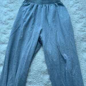 Grey sweatpants